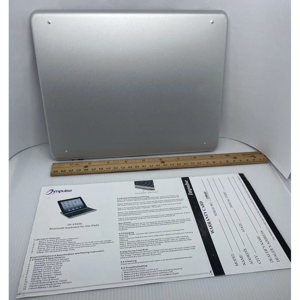Vintage Impulse Wireless‎ Bluetooth Keyboard For iPad 2 New In Box